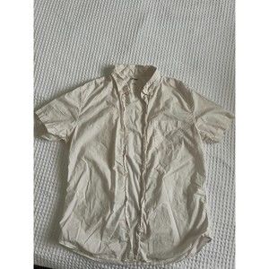 Bonobos Slim Fit Short Sleeve Button Down Cotton Shirt Men's Size L